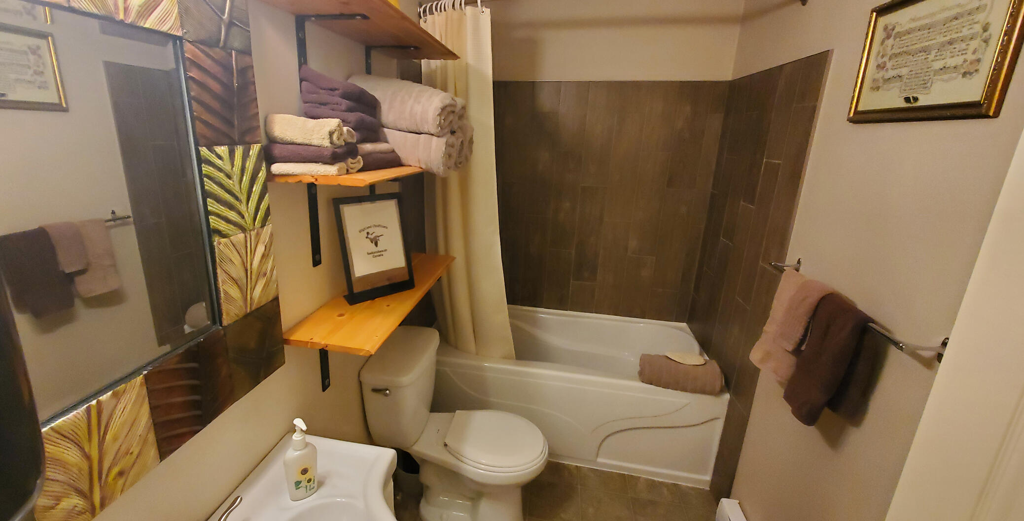 Soaker tub &amp; Shower